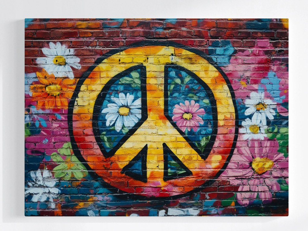 Canvas Vászonkép Színes Csendes-óceán Falikép Grafitti Falikép 80x60