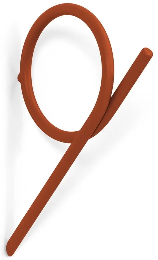 Narancssárga fali acél akasztó Tuba – Spinder Design