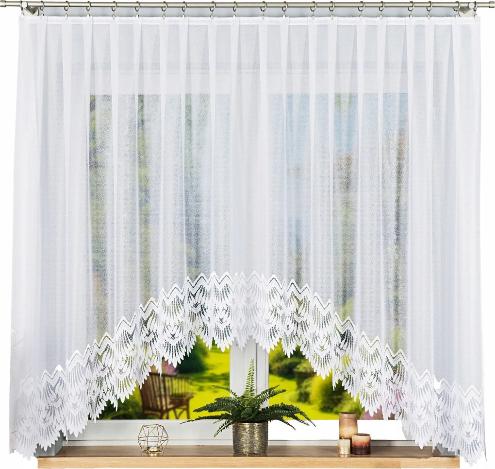 Jacquard függöny Felicia 300x160cm íves mintával (kész) lengyel prod.