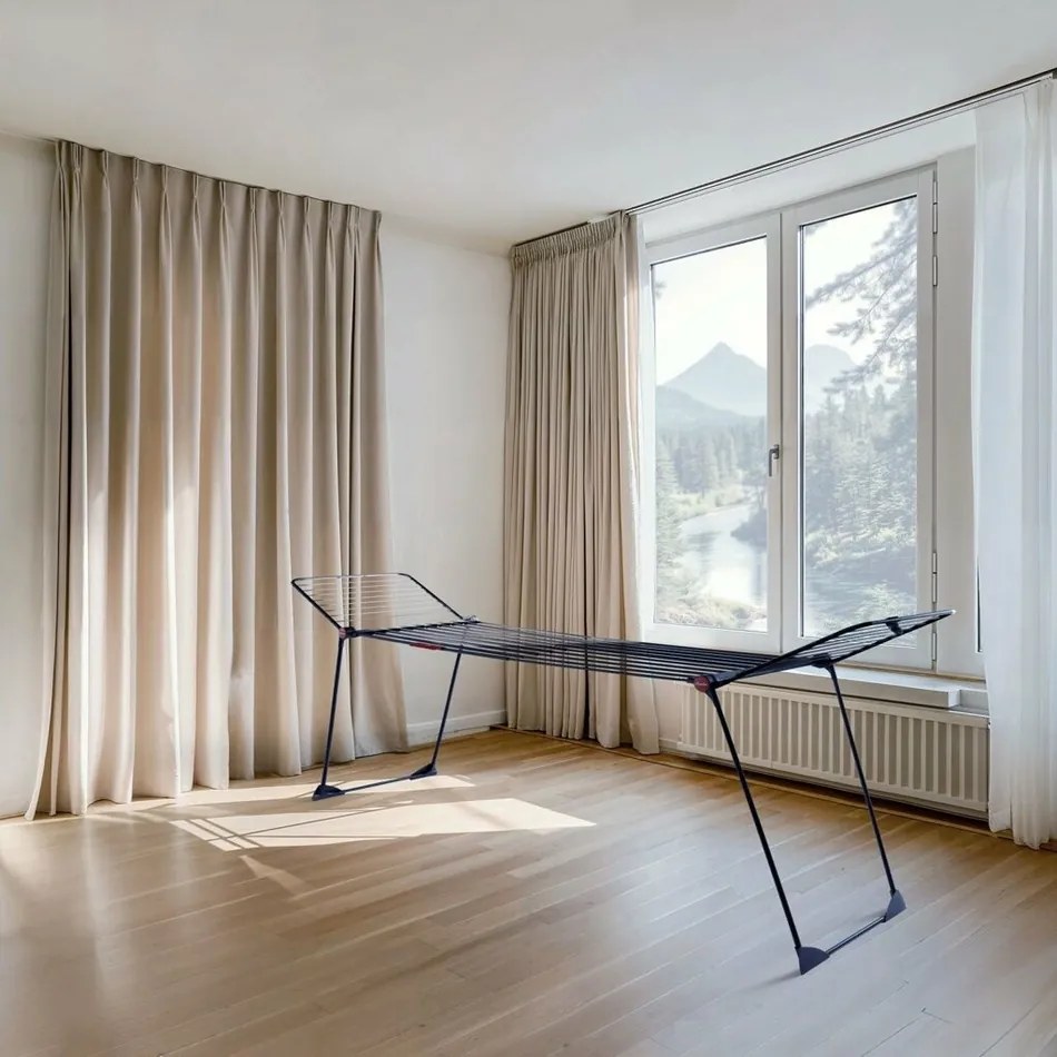 Vileda Infinity FLEX ruhaszárító fekete 30 m