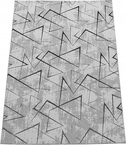 Szőnyeg 240x330 Szürke, Krém És Ezüst Hálószoba Nappali Modern Loft