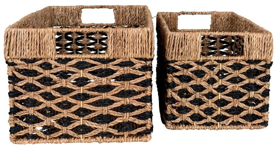 Tengerifű tárolókosár szett 2 db-os 25x40x21 cm Salar – House Nordic