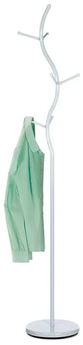 Fém állófogas fehér színben, 181 cm magas 80003-09