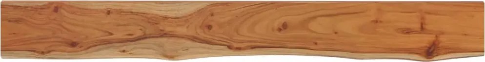 vidaXL tömör akácfa téglalap alakú fali polc 180 x 20 x 2,5 cm