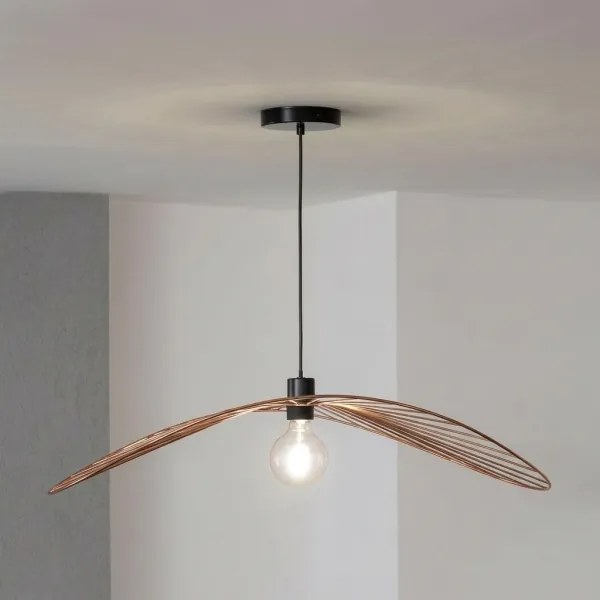 Brilagi - LED csillár kábellel CERIA WIRE 1xE27/40W/230V 60x80 cm bronz