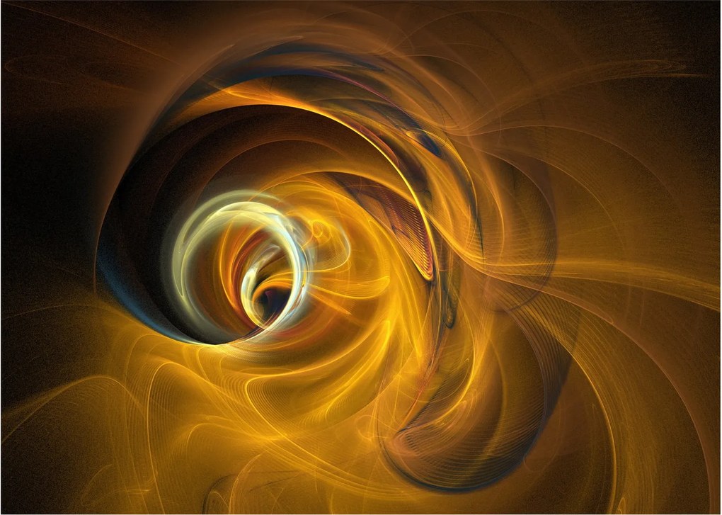 Kép - Absztrakció mozgásban (üvegen) (70x50 cm)