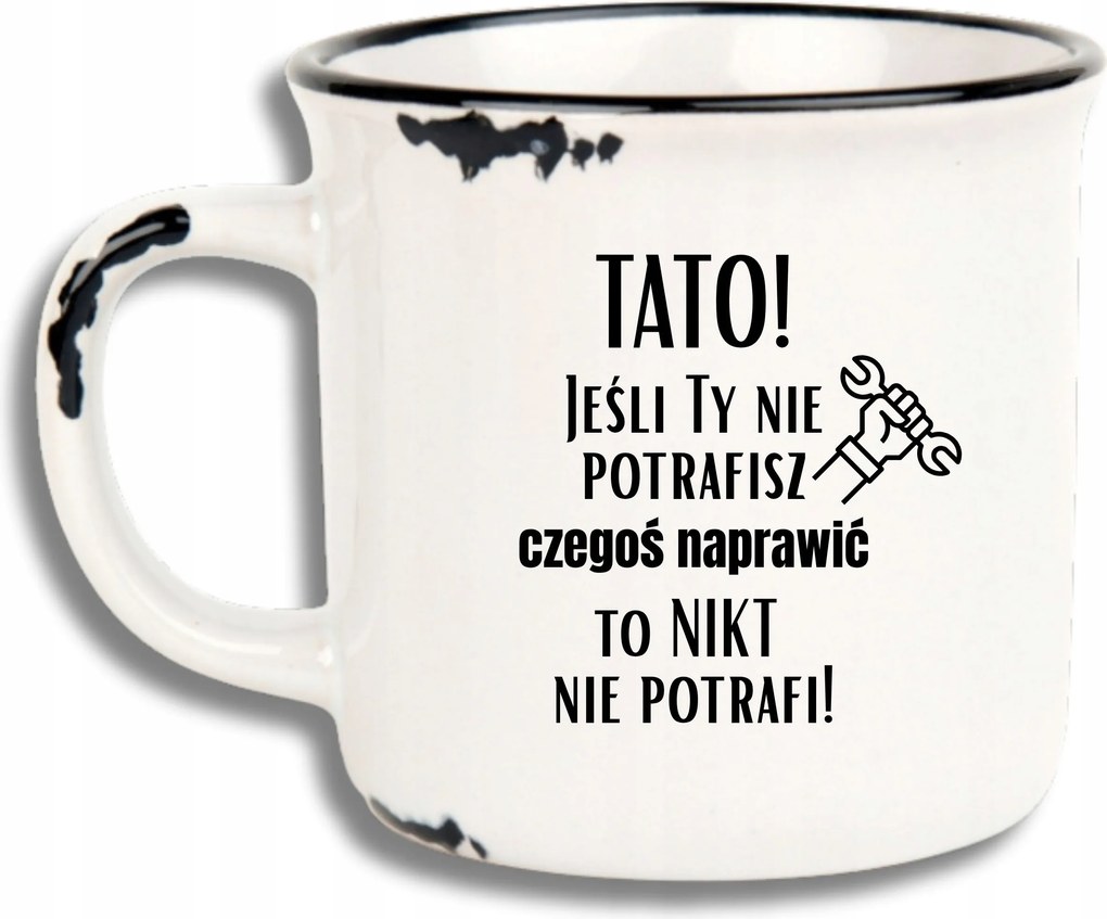 Bögre Fehér Retro Vicces Ajándék Apák Napja Apa Ha Te Nem Tudsz