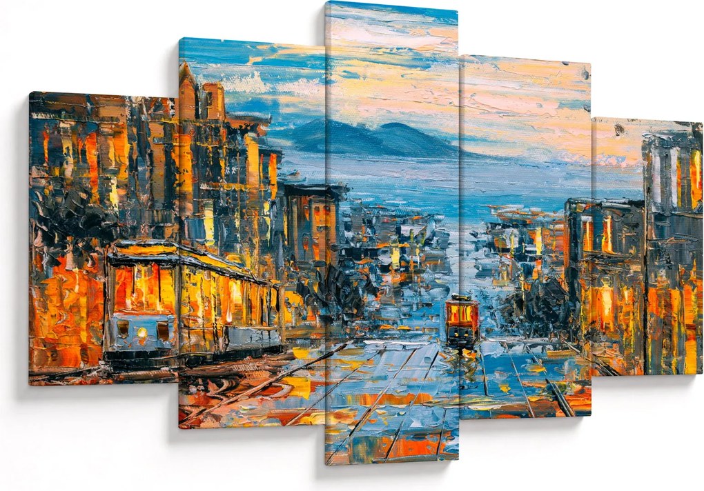 Kép - Cable Car, San Francisco (150x105 cm)