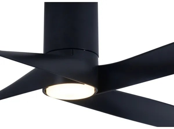 Lucci air 213351 - LED Dimmelhető ventilátor RIVIERA 1xGX53/12W/230V fekete + távirányító