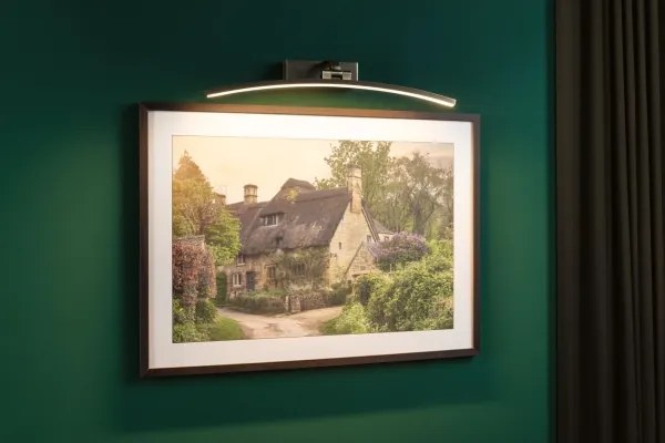 Paulmann 95561 - LED/10W képvilágító lámpa BENTO 230V 50 cm sárgaréz