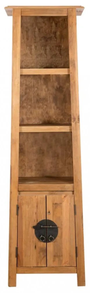 tömör újrahasznosított fenyőfa állószekrény 48 x 32 x 170 cm
