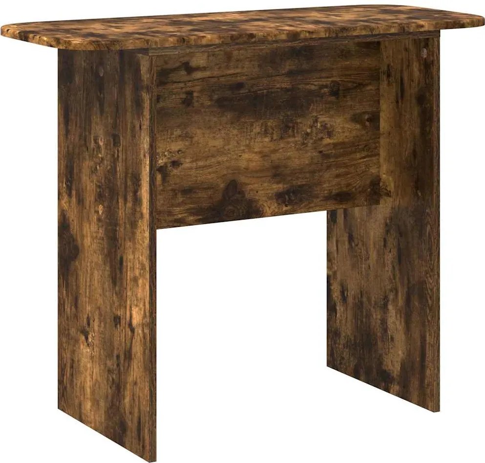 vidaXL Konzolasztal Füstölt tölgy 93 x 40 x 75 cm Faanyag
