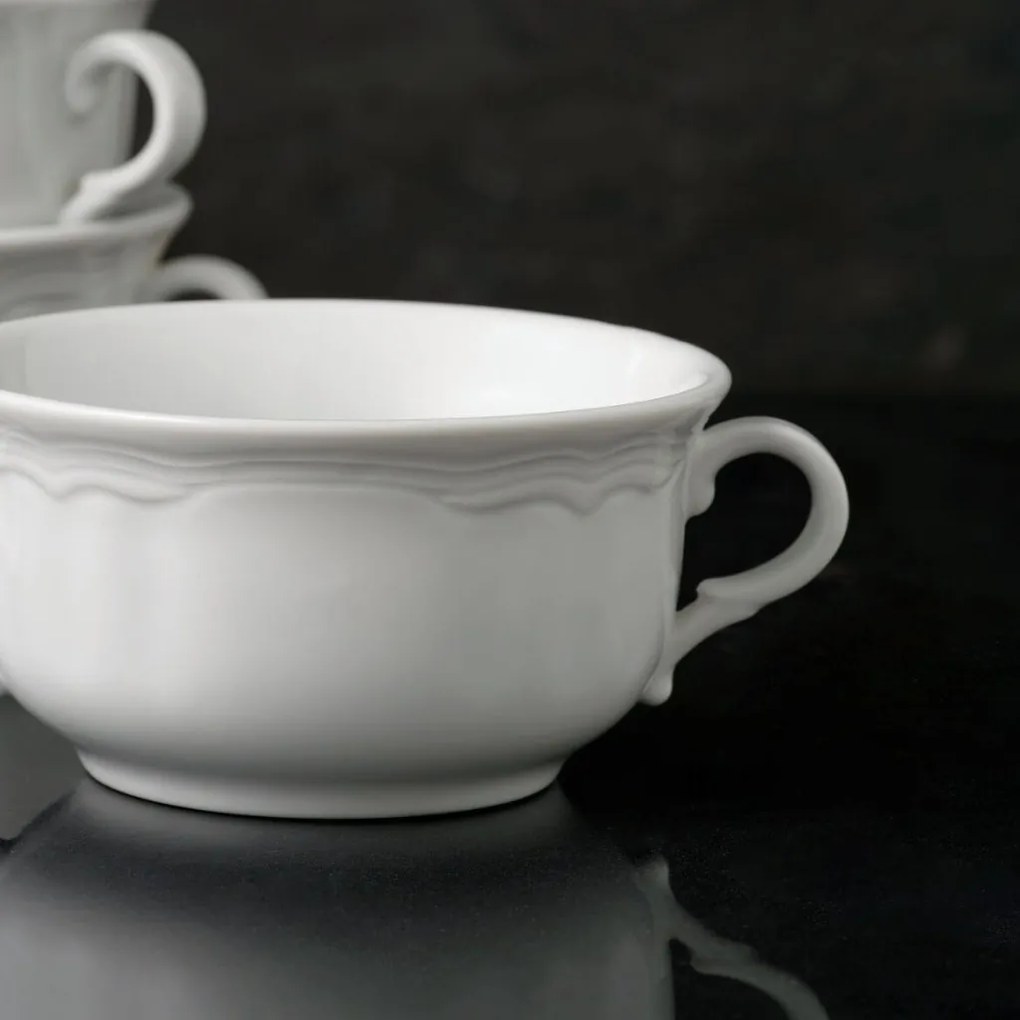 4 részes porcelán tál készlet 350 ml