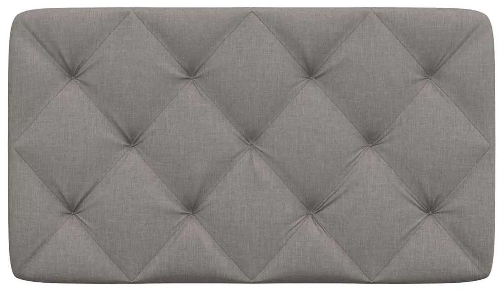 tópszínű szövet fejtámla párna 80 cm