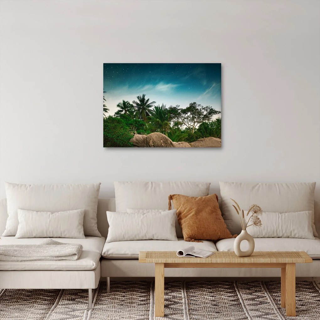 Kép - pálmafák (70x50 cm)