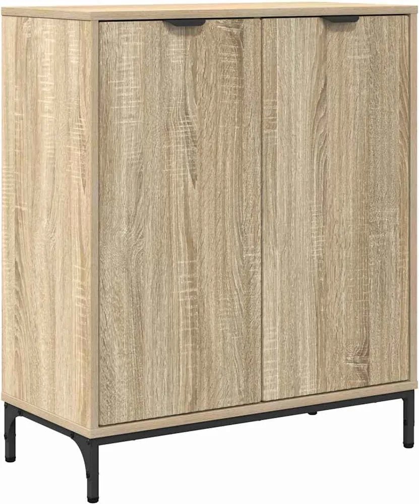 vidaXL Széf Sonoma tölgy 69,5 x 33 x 82 cm Faanyag