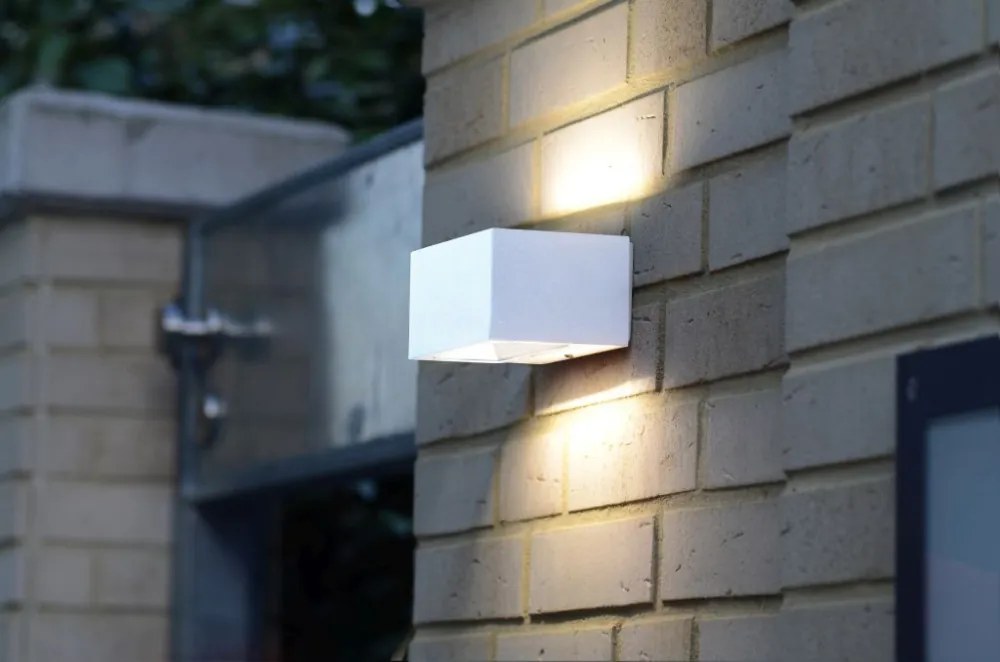 LUTEC 5189102032 GEMINI Modern Kültéri Fali Lámpa LED IP54