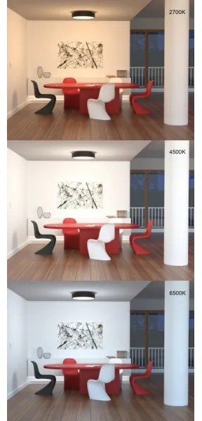 Immax NEO 07204L - LED Dimmelhető lámpa RONDATE LED/18W/230V fehér Tuya + távirányító