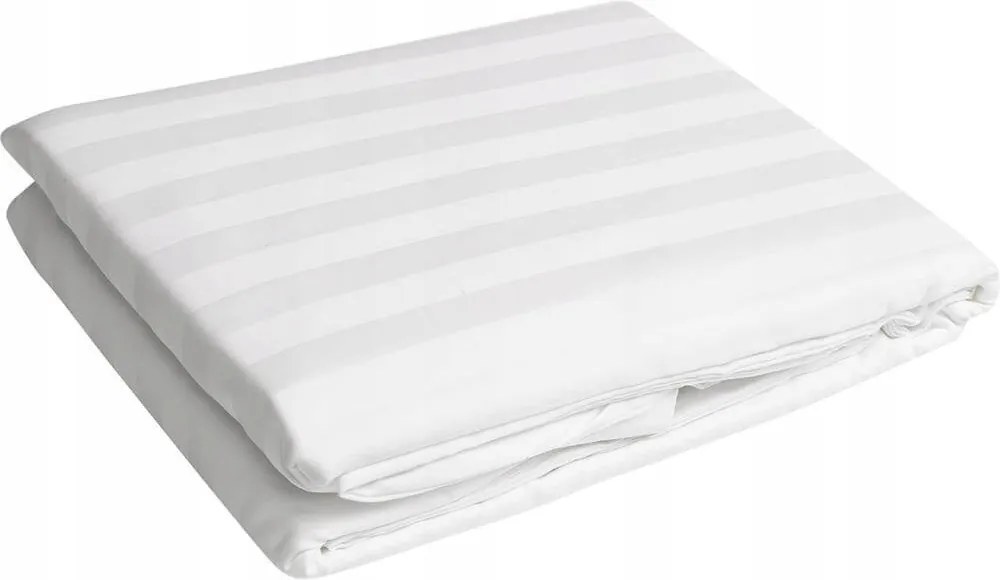 Damaszt párnahuzat 140x200 fehér