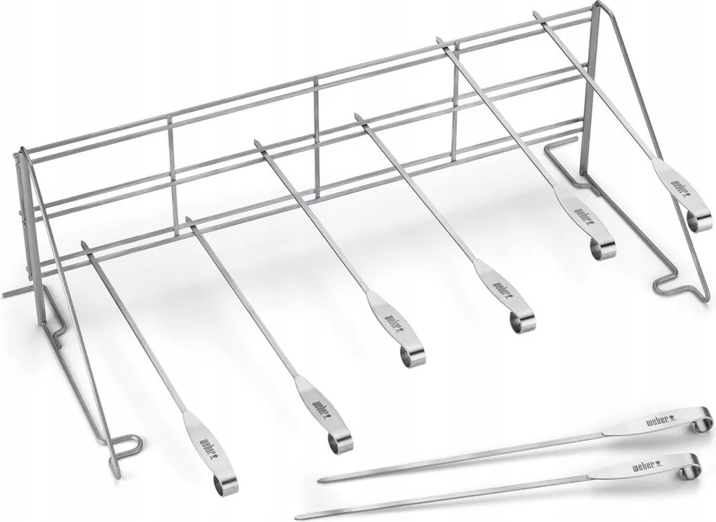 Acél grillrács többszintes grillezéshez