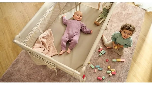 Lionelo - Utazóágy LAURA Homokbézs