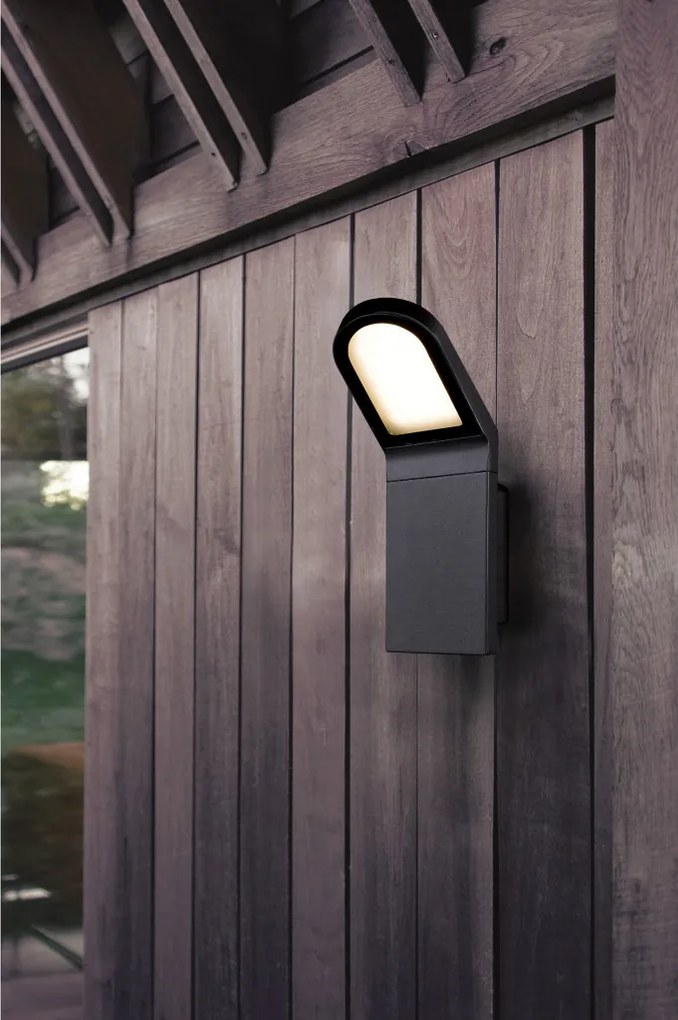 NOVOLUX 534A-L0109A-04 CASTELLO Modern Kültéri Fali Lámpa Antracit LED IP54