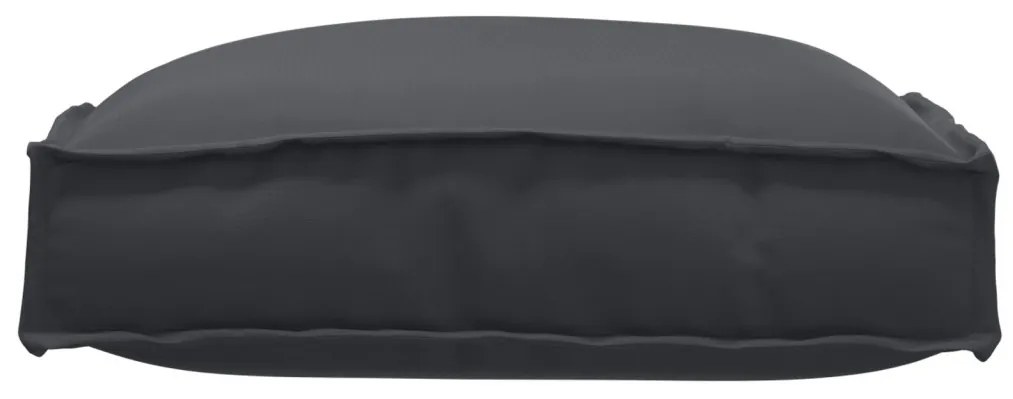 Raklap Párnák üléshez 4 db Fekete 40x40x8 cm Oxford Szövet