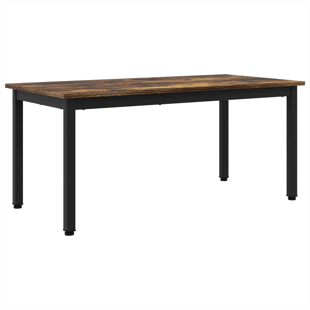 vidaXL Dohányzóasztal Füstös tölgy 100 x 50 x 45 cm Faanyag