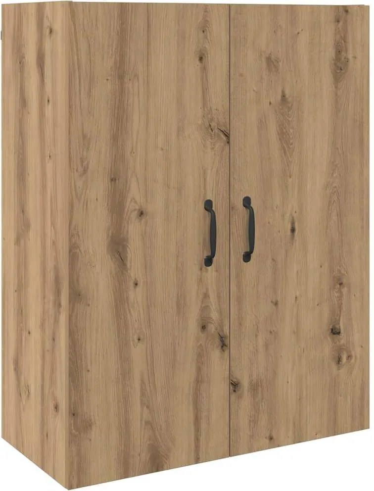 vidaXL Fali Szekrény Artisan tölgy 69,5 x 34 x 90 cm Faanyag