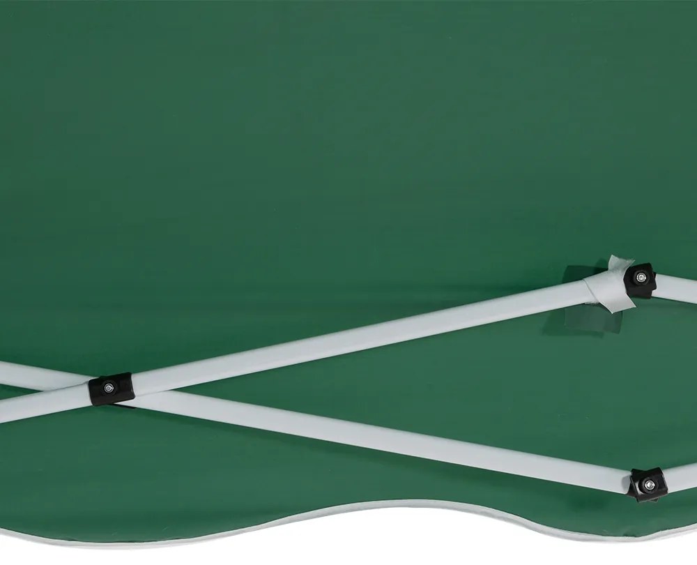 Deuba Kerti pavilon Capri 3x3 m - 2 oldalfal - zöld