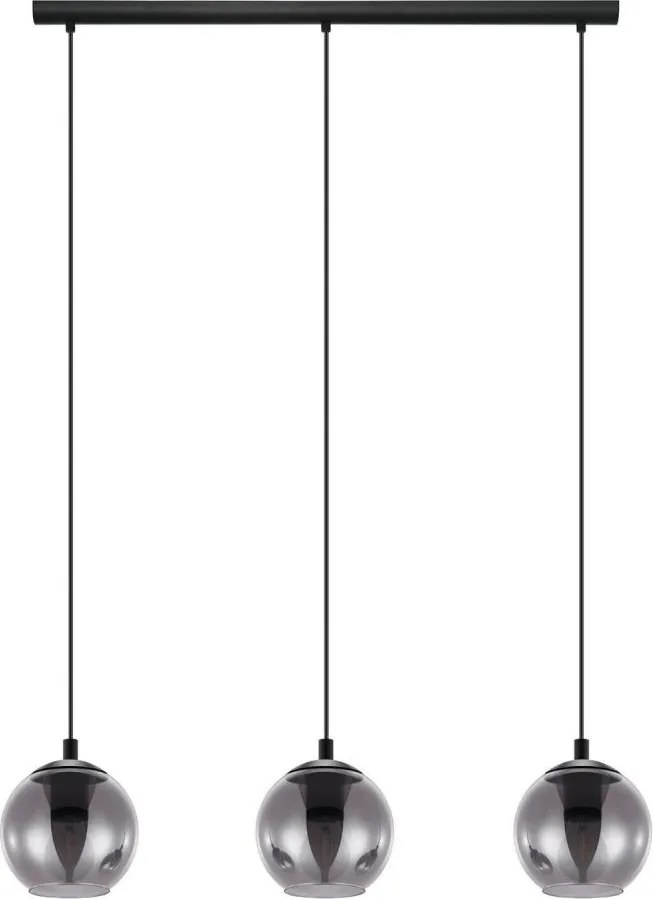 Csereüveg Eglo ARISCANI 170x155 mm fekete