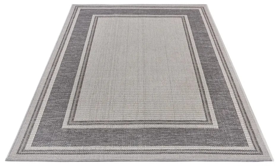 Szürke kültéri szőnyeg 63x120 cm Clyde Cast – Hanse Home