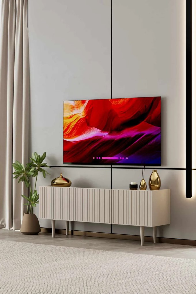 Capella TV-állvány, homokkő, 120 cm