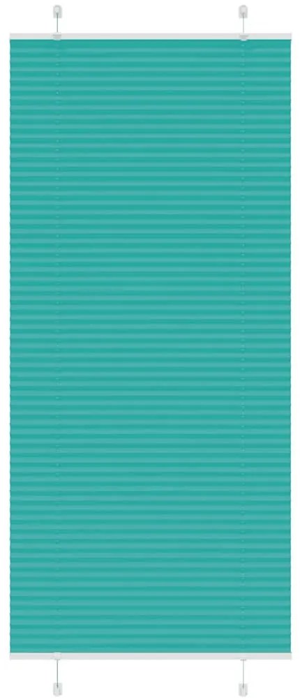 pliszírozott redőny Benzinzöld 85x200 cm szövetszélesség