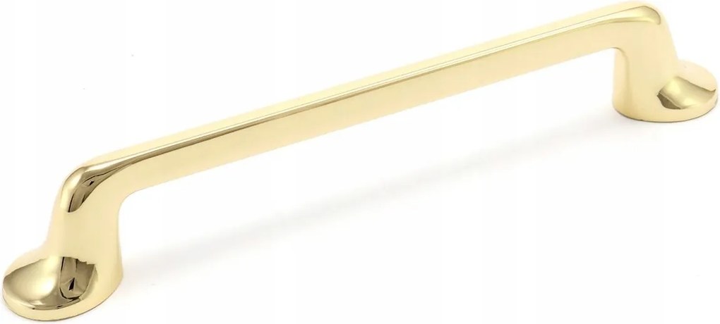 Bútorfogantyú Arany Fényes Masszív Fém 160 /194