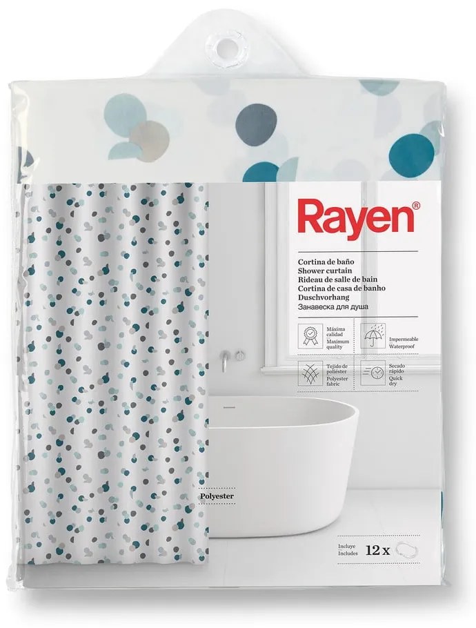 Zuhanyfüggöny 180x200 cm – Rayen