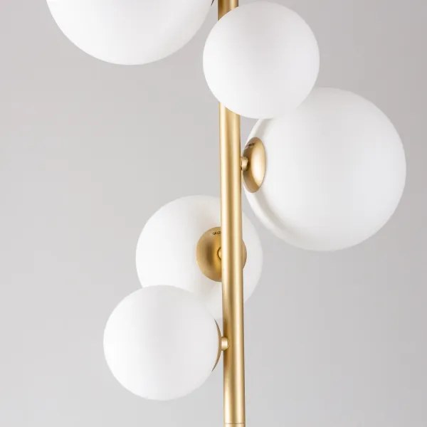 Brilagi - LED Állólámpa MILLA 7xG9/3W/230V arany/fehér