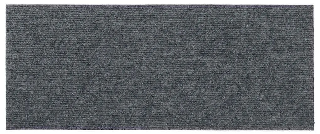 öntapadós lépcsőszőnyegek, 30 db, világosszürke, téglalap alakú, 60 x 25 cm