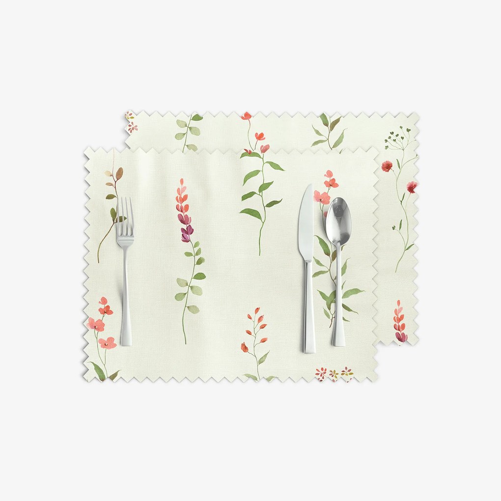Goldea teflonbevonatú reggeliző alátét - mezei virágok - 2db 30 x 40 cm