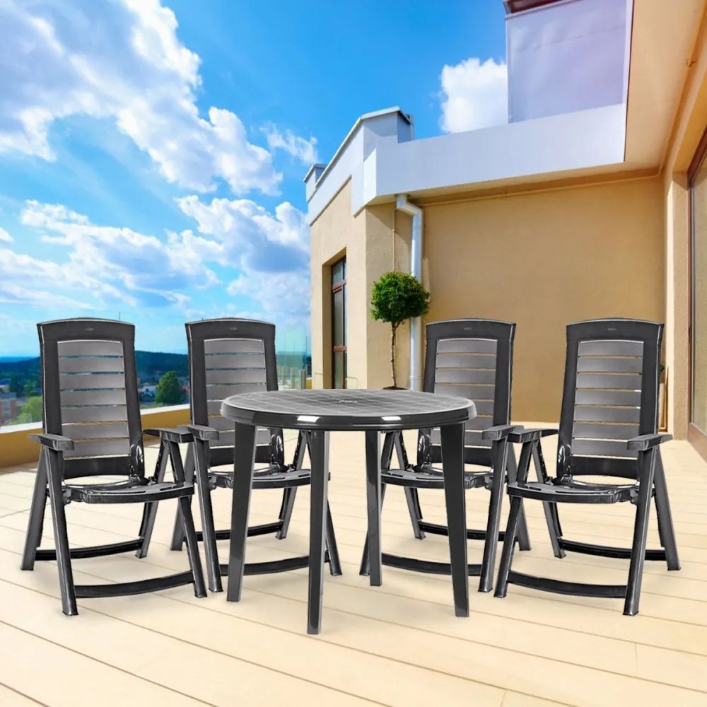 Lisaro 4+1 kerti bútor garnitúra szett