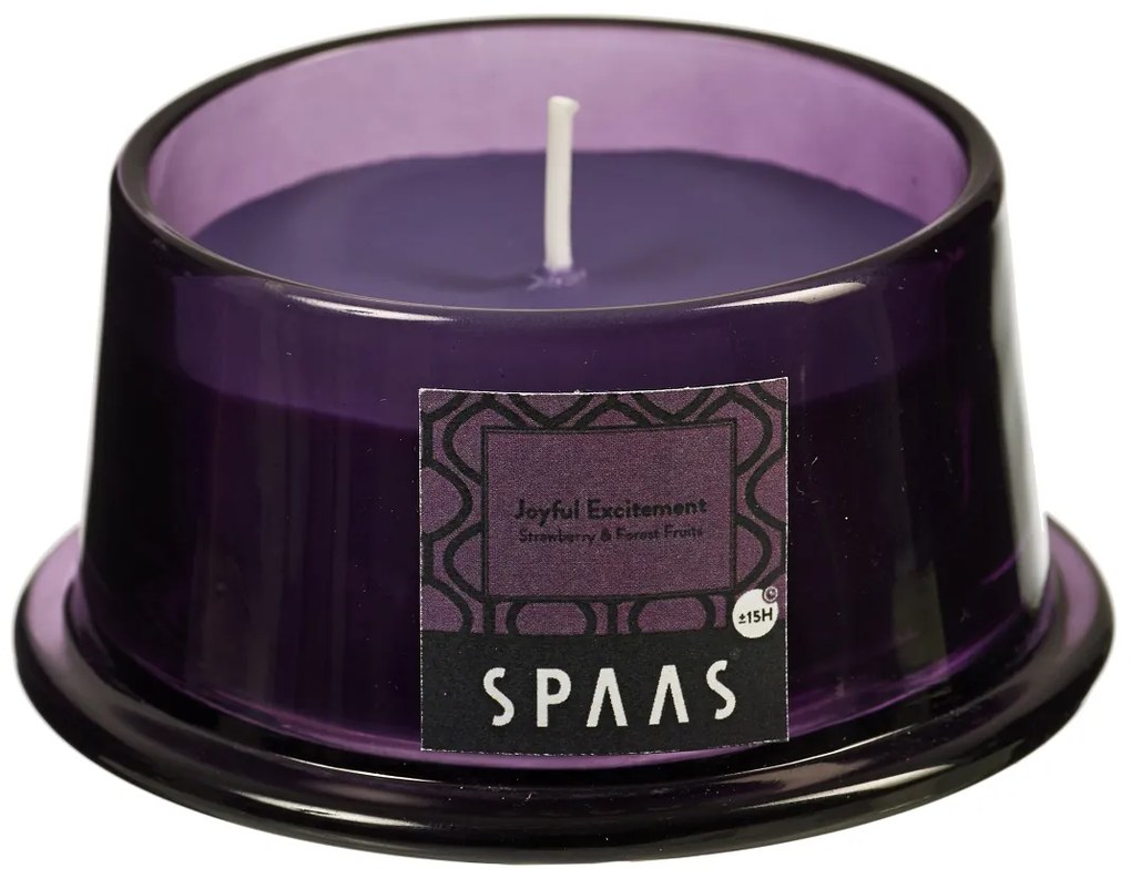 SPAAS Gyertya üvegben JOYFUL EXCITEMENT