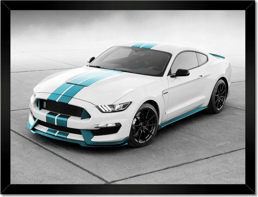 Poszterek keretben 40x30 Mustang Ford Autó