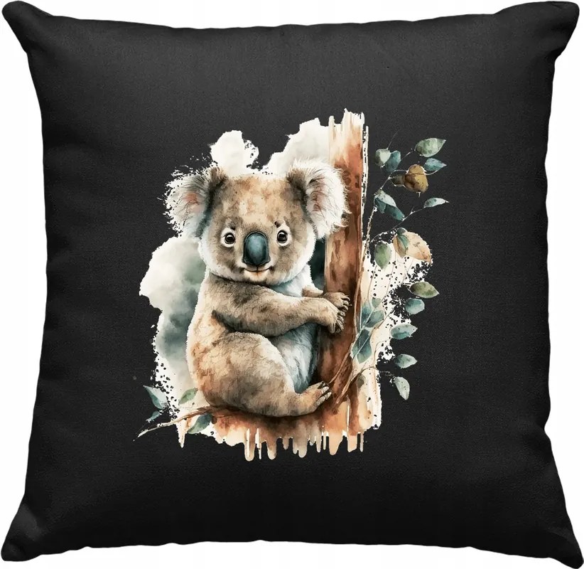 Koala Kedves Gyerek Párna 3 Fekete