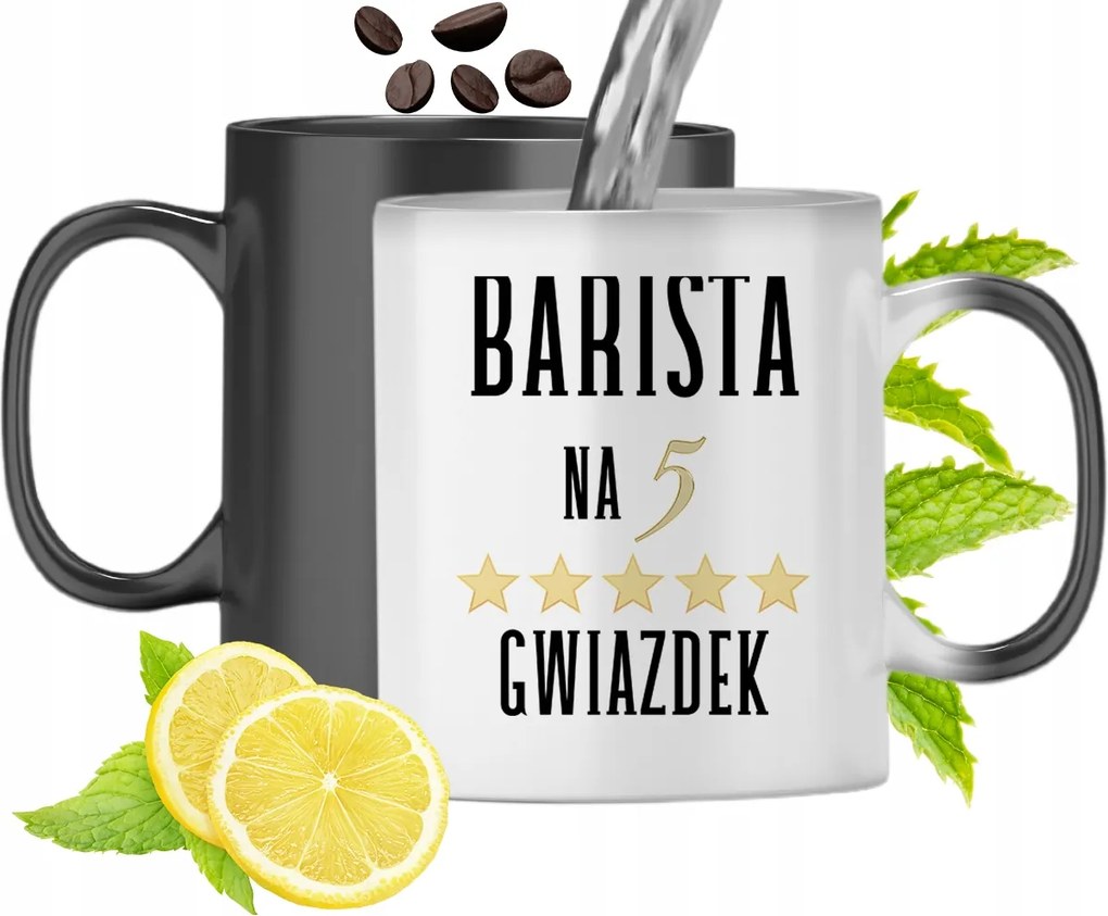Mágikus Bögre Baristáknak Színváltós Nyomtatott Fényképpel