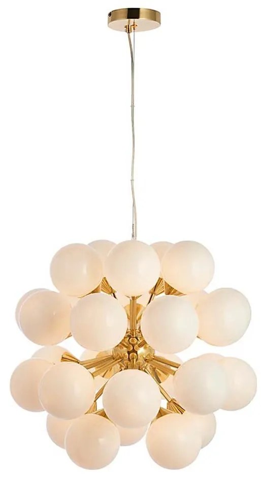 Endon 76499 - OSCAR kábeles csillár 28xG9/18W/230V aranyszínű