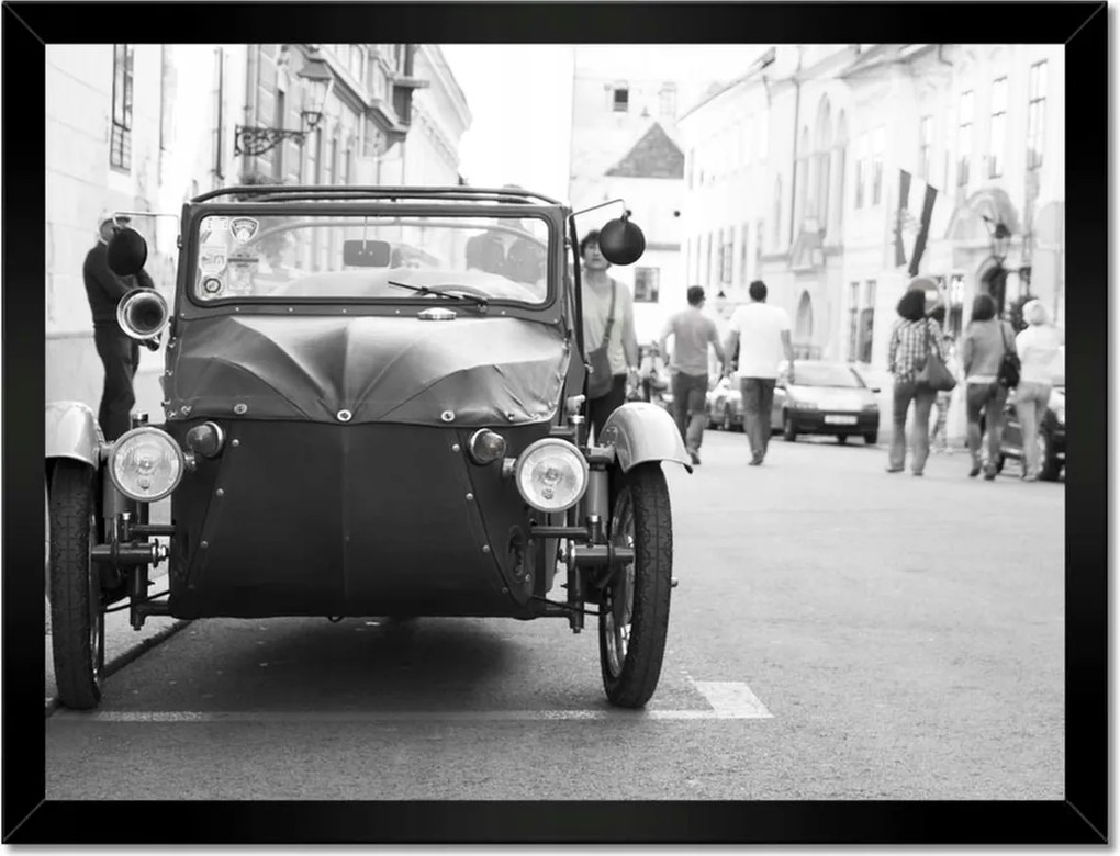 Poszterek keretben 40x30 Háromkerekű motorkerékpár