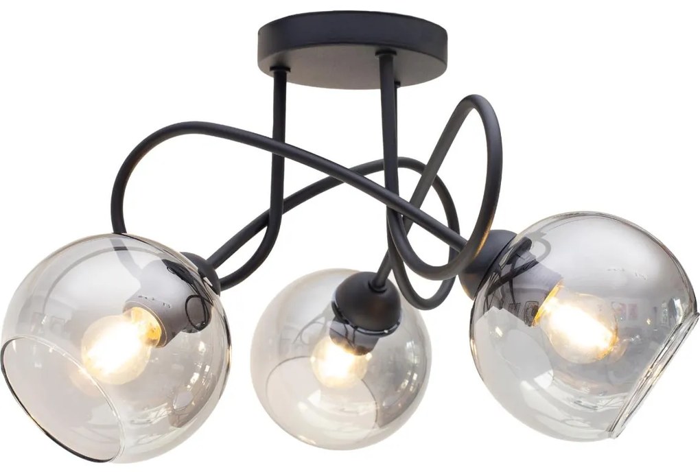 Felületre szerelhető csillár LATIL 3xE27/60W/230V