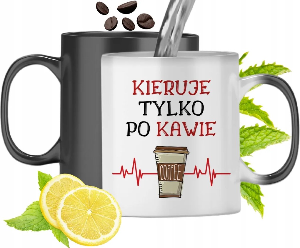 Mágikus Bögre A Vezető Számára Színváltós, fényképes nyomtatással