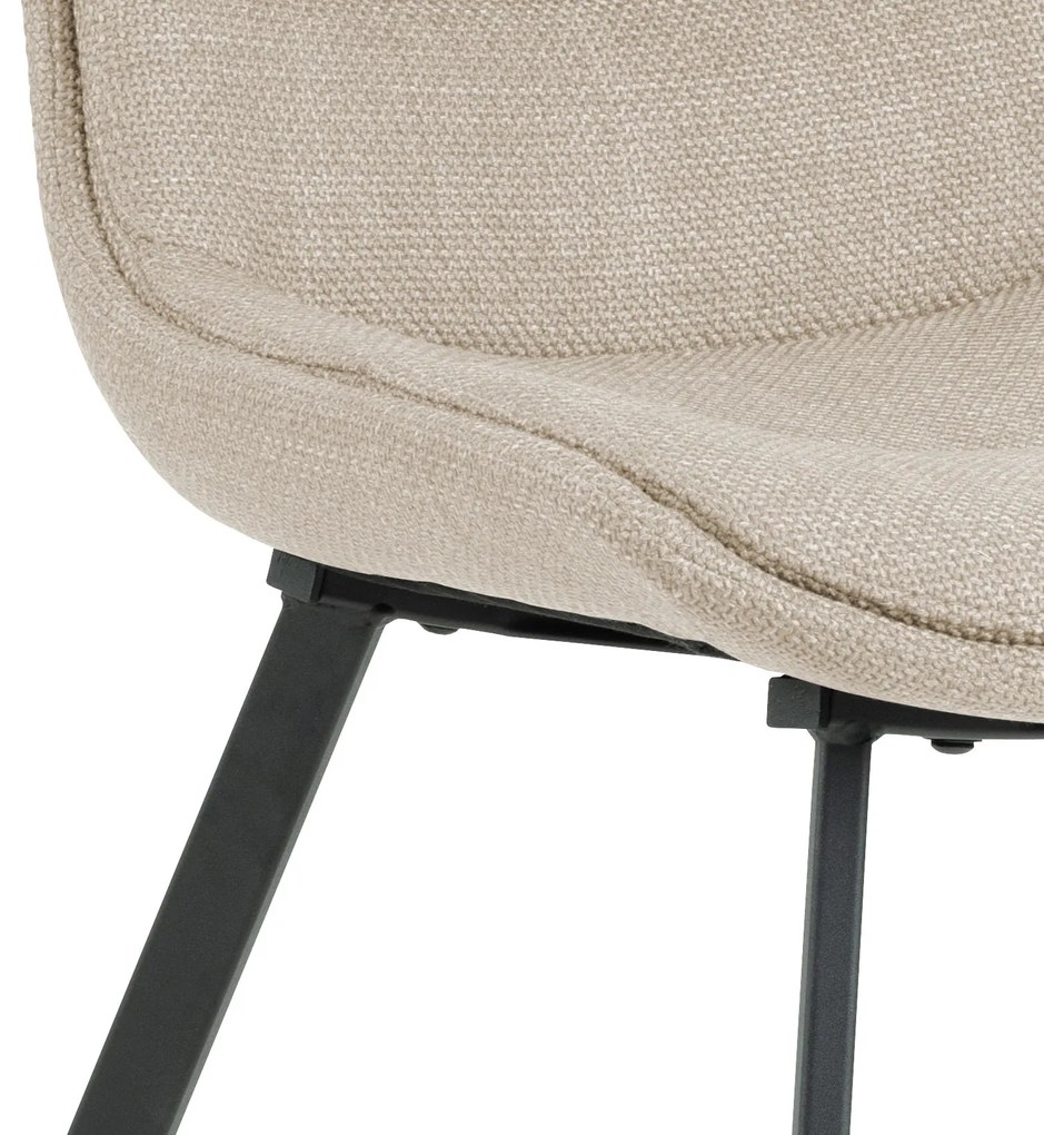 MAZZONI EXPORT IDA Beige (Basel 24 szövet) - MODERN KÁRPITOZOTT SZÉK LOFT NAPPALIBA/ÉTKEZŐBE