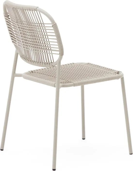 Bézs fém kerti szék Talaier – Kave Home